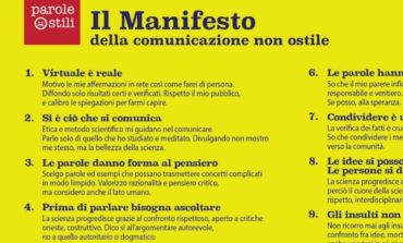 "Manifesto della comunicazione non ostile" per ripartire dalle piccole comunità