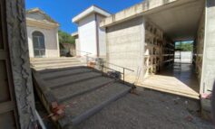 Accesso in sicurezza al cimitero di San Feliciano con la nuova gradinata