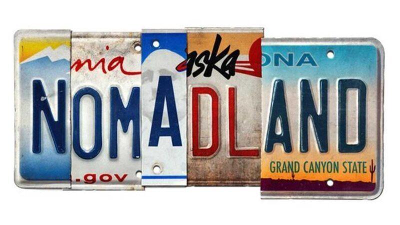 Nomadland - immagine targa