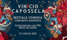 Vinicio Capossela in un “concerto dantesco” alla Rocca del Leone di Castiglione del Lago