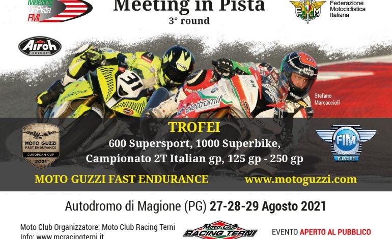 Meeting in  pista, tornano le moto vintage all’Autodromo dell’Umbria