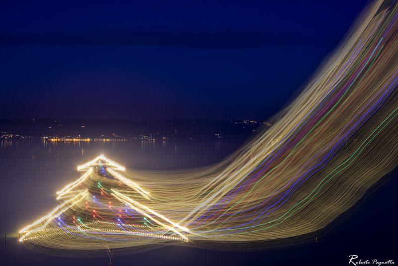 Luci sul Trasimeno 2019 - Albero 1 (Foto Roberto Pagnotta)