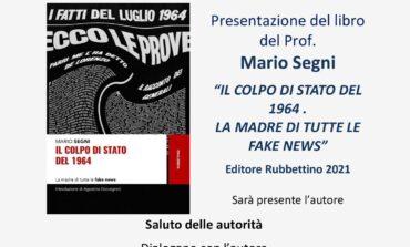 "Il colpo di stato del 1964. La madre di tutte le fake news", a Palazzo Corgna incontro con Mario Segni