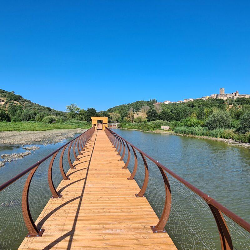 Nuova passerella dell'Oasi La Valle: "Un progetto dal grande significato simbolico e affettivo" Nuova passerella dell'Oasi La Valle: "Un progetto dal grande significato simbolico e affettivo"