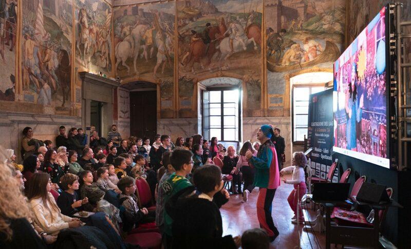 Prima giornata di Ars Contemporanea con GianGian Folletto e Farinetti Prima giornata di Ars Contemporanea con GianGian Folletto e Farinetti