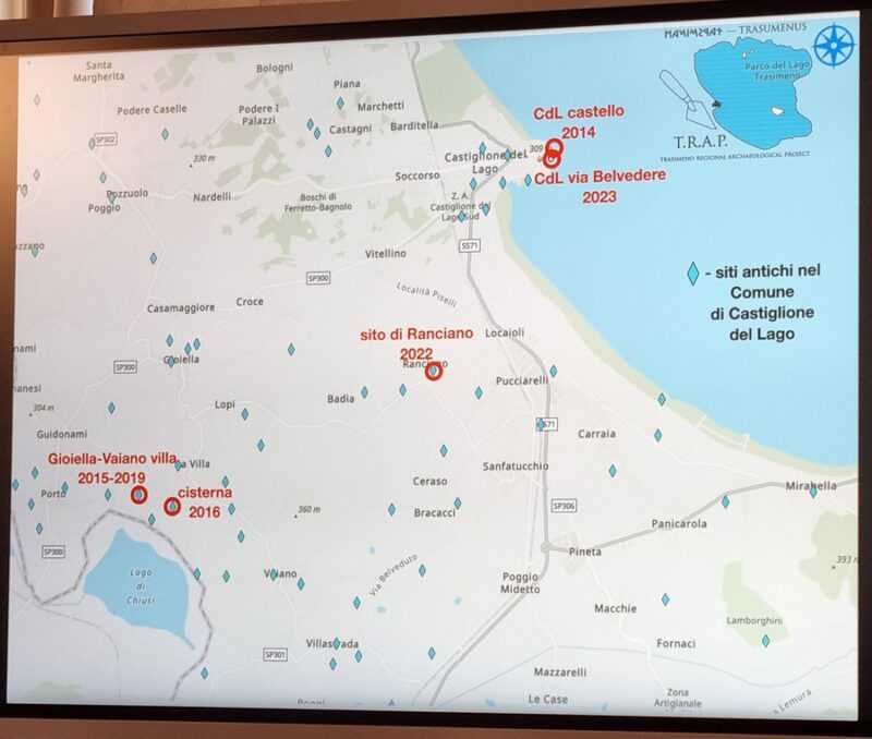 Scavi archeologici del Poggio: confermata l'esistenza di un'antica Castiglione del Lago Scavi archeologici del Poggio: confermata l'esistenza di un'antica Castiglione del Lago