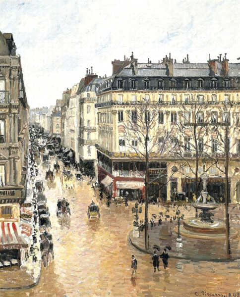 Pissarro - Rue Saint-Honoré, dans l'apres-midi (1897)